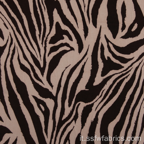 Zebra Stripes Jersey Textiles Fabric Printing Digital